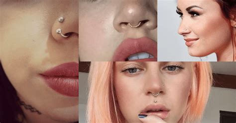 piercing no nariz de batata|Ideias criativas para nariz de batata com piercing